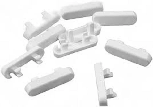 Rebord De Fenêtre UPVC Court 9 Mm Liniar - Finition Palissadé, 52 Mm De Long