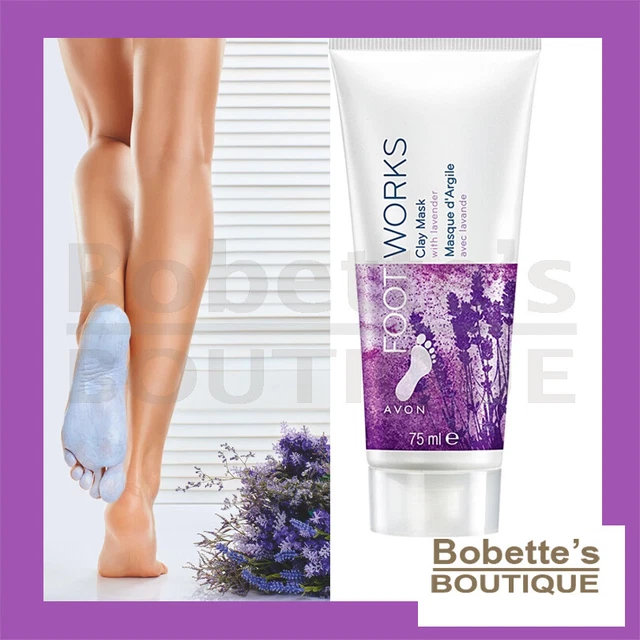 Spray Rafraîchissant Et Désodorisant Pour Pieds Et Chaussures AVON Foot Works - à La Lavande - 100 Ml