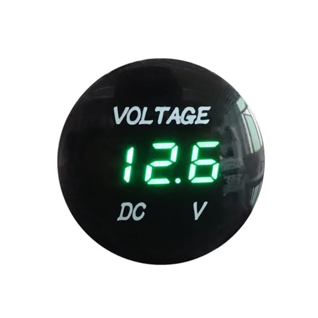 LED Digital Volt Meter Voltage Battery Gauge 5V-48V for Car Marine Motorcycle 2