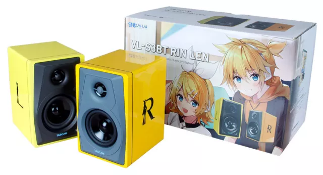 TASCAM RIN LEN monitor Speaker Bluetooth VL-S3BT Vocaloid Kagamine