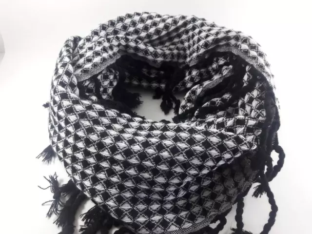 Collection XIIX Black White Infinity Loop Scarf ONE SIZE