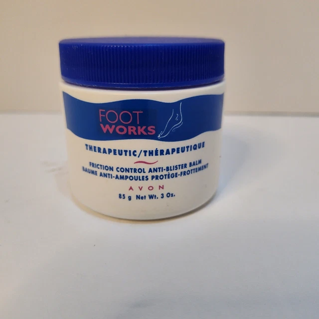 AVON FOOT WORKS Therapeutic Friction Control Anti Blister Foot Balm 3oz
