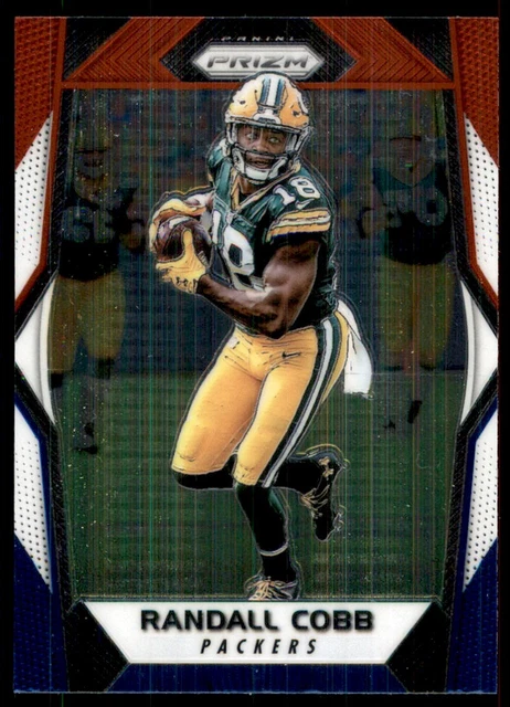 2017 Panini Prizm Red White Blue Randall Cobb Green Bay Packers #131