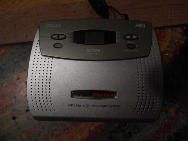 On-Hold Plus 6000 MP3 Digital On-Hold Audio System