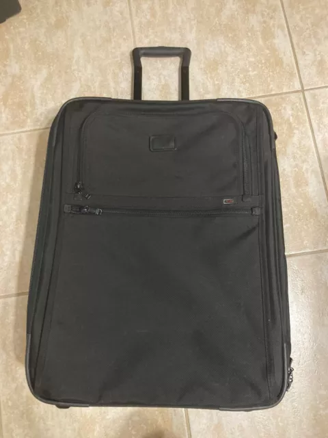 Tumi Black  Alpha 24" Wheeled Expandable Suitcase