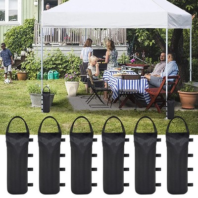 Hyfive Gazebo Pesi di Gamba 4pc Piedi ponderata dei Sacchi di Sabbia per Gazebo Tenda A 