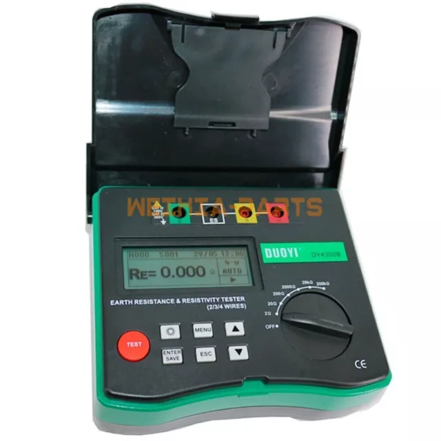 ONE DY4300B tester resistenza terra 4 terminali 400~500 Hz nuovo