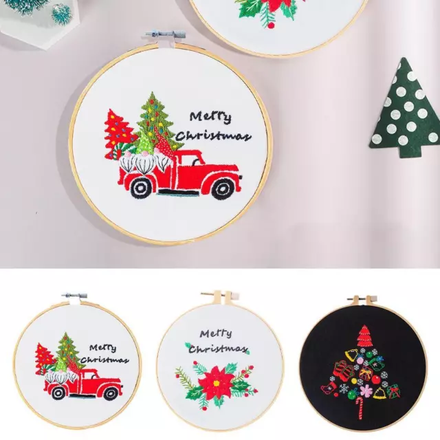 Advent Hand Embroidery Kit Christmas Advent Embroidery Christmas Lot P6