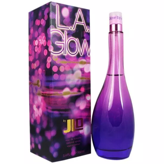 La Glow by Jennifer Lopez 3.4 oz / 100 ml Eau de Toilette Women Perfume Spray
