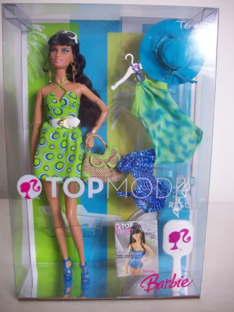 Barbie Top Model Resort Teresa Lara Drew Doll Model Muse Dress Beachwear + More