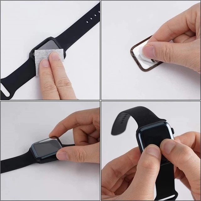 Protecteur d'écran pour Apple Watch, 1 à 3 pièces, pour Apple watch 7 6 SE  8 44