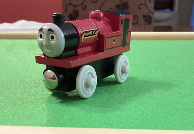 Twr Rheneas THOMAS THE TANK Engine and Friends Rheneas Wooden VGC $9.50 - PicClick AU