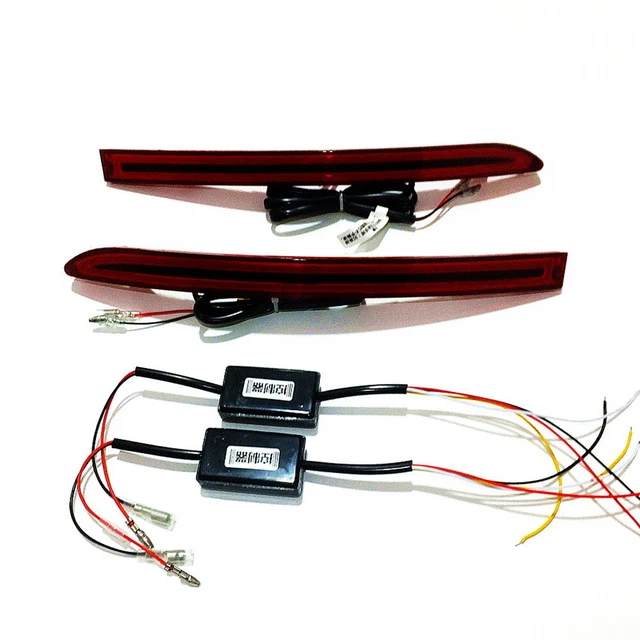 LED LIGHT GUIDE Brake Lights Night DRL Turn Signal 3in1 for Volkswagen