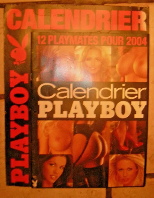 calendrier ancien playboy 2004 12 playmate calendar complet ancien sexy érotique