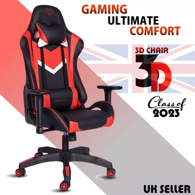 Sport Racing Gaming Chair Car Seat Office Armchair Executive Computer Desk Chair