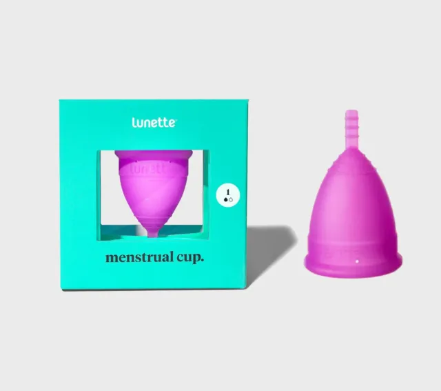 Menstruationstasse Größe 1 Lila  Women Health Care Menstrual Cup Intim Hygiene