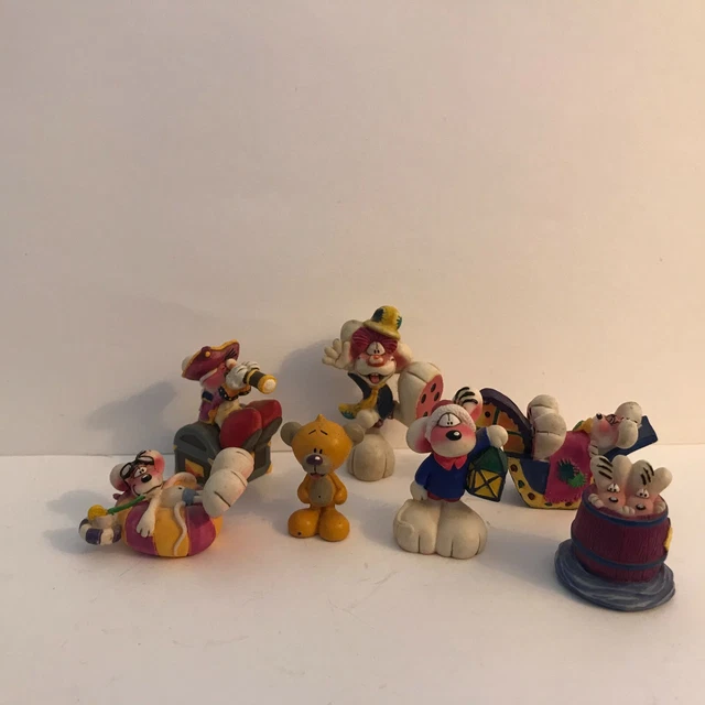 Lot De Mini Figurines Resine Diddl