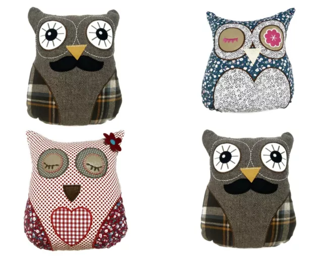 Cheeky Owl Shaped Fun Filled Kids Boys Girls Toy Scatter Cuddly Play Cushions