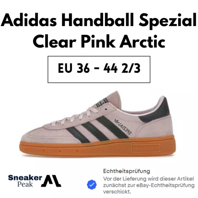 Adidas Handball Spezial Clear Pink Arctic I EU 36 & 37 1/3 & 38 & 39 1/3 & 40