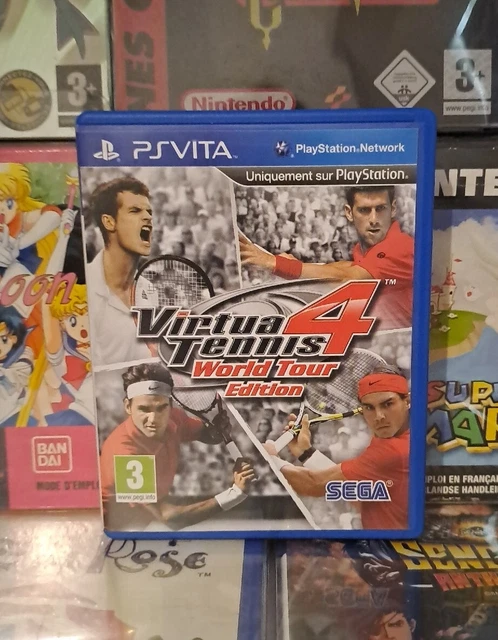 VIRTUA TENNIS 4 World tour edition - Complet notice - PSVITA PS VITA