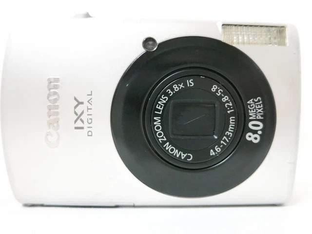 CANON IXY DIGITAL 910IS Silver Compact Digital Camera Tested