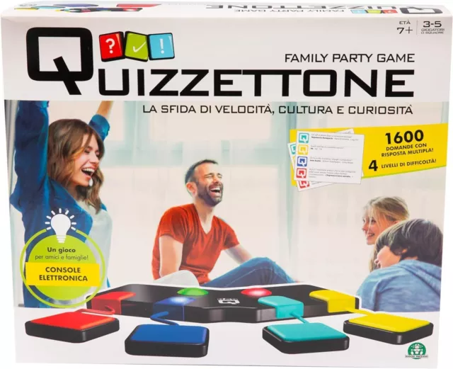 Quizzettone gioco da tavolo interattivo, Giochi Preziosi 7+