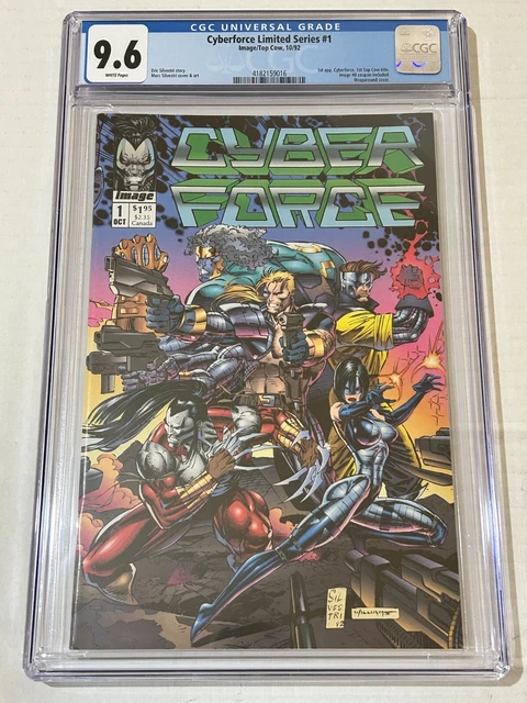 Cyberforce # 1 Limited Series (10/92) CGC Comic Book 9.6 NM+ WP 1st Appearance