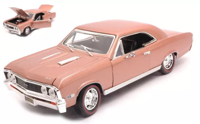 Modellini auto americane scala 1:18 modellismo CHEVROLET CHEVELLE SS396 diecast