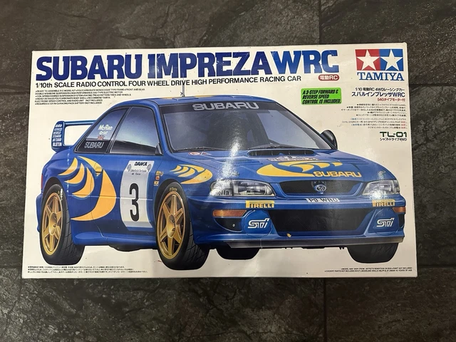 TAMIYA Jantes Subaru Impreza 1:10 – 4 Pièces 24,5 Mm Doré – Tuning Et Rechange