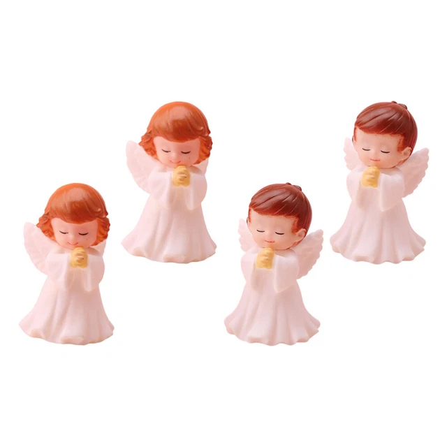4 figuras de juguete ángel de los deseos figura de ángel