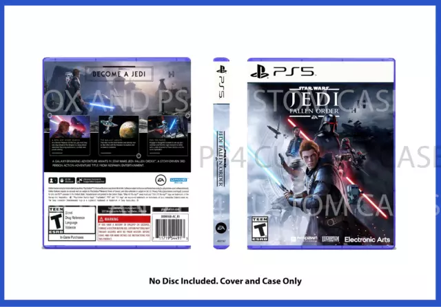 CUSTOM REPLACEMENT CASE NO DISC Final Fantasy 7 Remake PS4 SEE DESCRIPTION