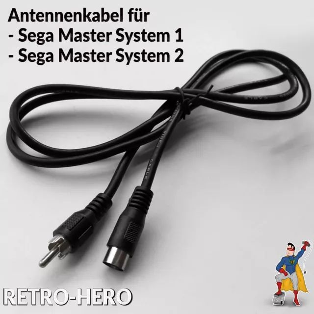 Fernsehkabel für Sega Master System 2 AV TV Kabel Videokabel RCA Antennenkabel