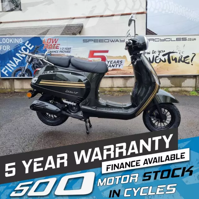 NECO AZZURO 125CC scooter moped retro learner legal commuter