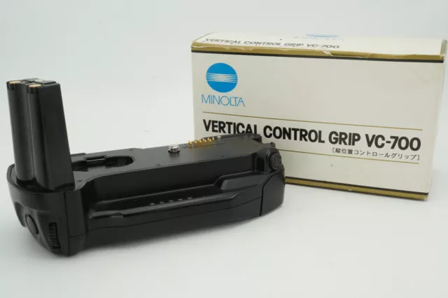 [Mint w/strap] Minolta Battery Grip VC-700 for α807si 707si from Japan #250D