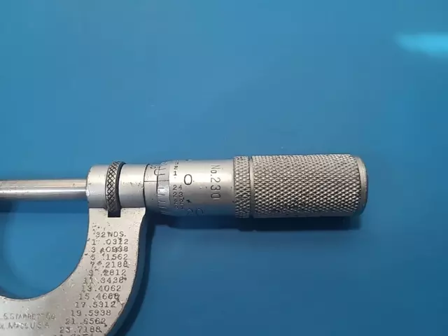 Starrett 0-1" Micrometer No. 230 2