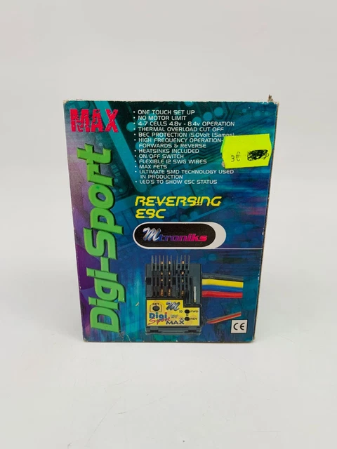MTRONIKS DIGI-SPORT PLUS Reversible Speed Controll Controller RC - NEU ...