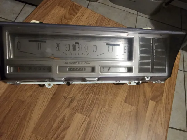 1978-87 Oldsmobile Cutlass Supreme Instrument Cluster