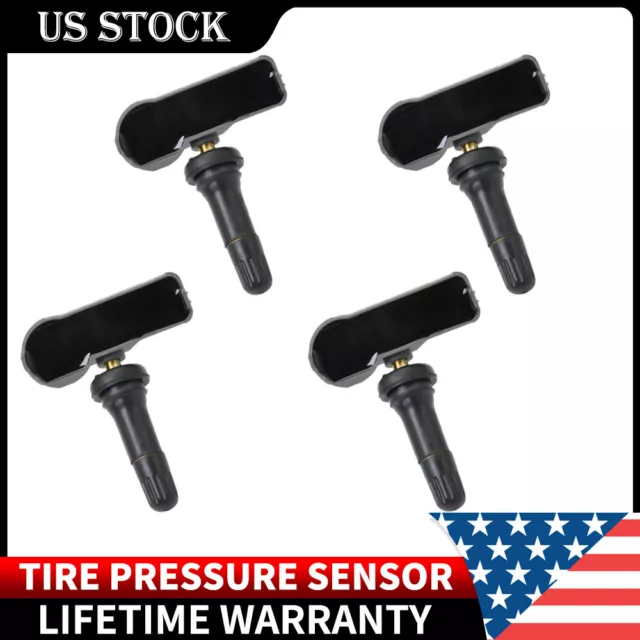 (4) OEM TPMS Tire Pressure Monitoring Sensors For Chevy GMC 13586335/13598771 US
