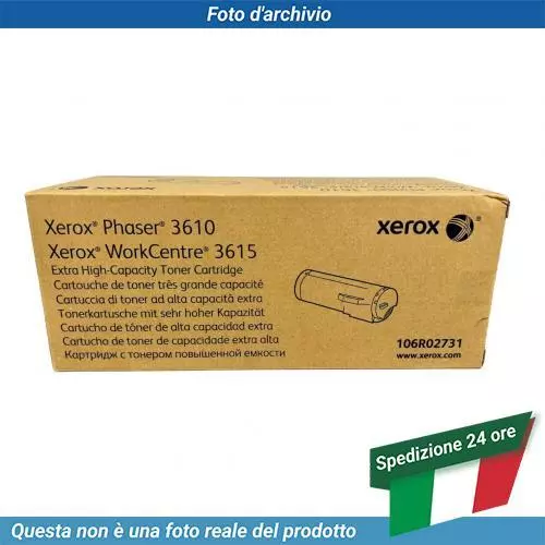 106R02731 Xerox Phaser 3610 Cartuccia del Toner Nero