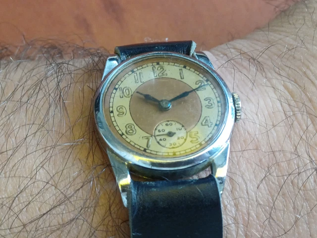 Montre Mécanique Vintage Victoire (ZIM) URSS Années 1950 - 15 Rubis, Boîtier Acier - Occasion