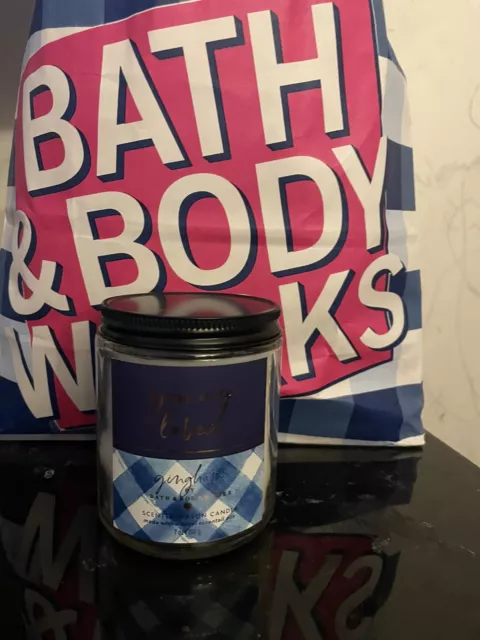NEW Gingham YOU ARE LOVED Single Wick Candle Bath & Body Works. SHIPS FREE!!! NEW Gingham YOU ARE LOVED Single Wick Candle Bath & Body Works. SHIPS FREE!!!