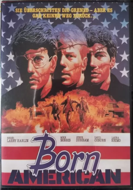 Action DVD Born American ( Arctic Heat ) 1986 / Mike Norris / Deutsch