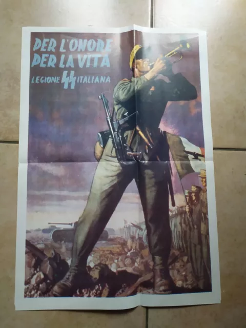 Manifesto locandina Poster - Propaganda Fascista - copia - 35x50 cm