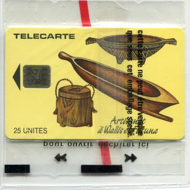 N°484  Rare Telecarte Wallis & Futuna / Phonecote Wf3A / 60 € / Nsb