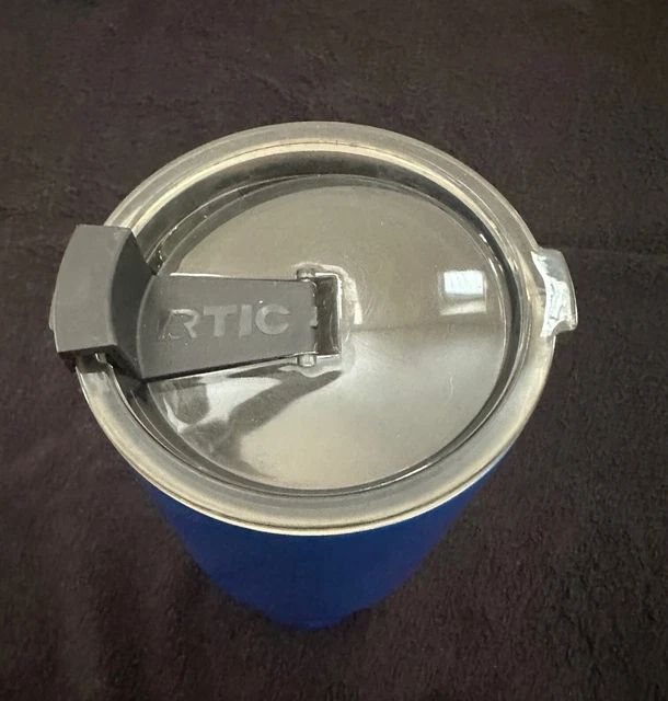 RTIC 40 oz Insulated Tumbler Stainless Steel w/Spill Proof Lid Blue 2