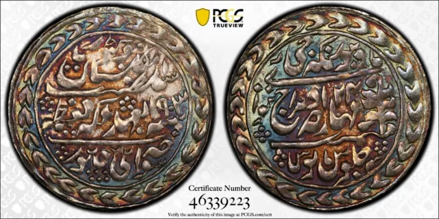 1903 24 India Jaipur Victoria/Madho Singh Rupee PCGS MS62 BU Toned Uncirculated