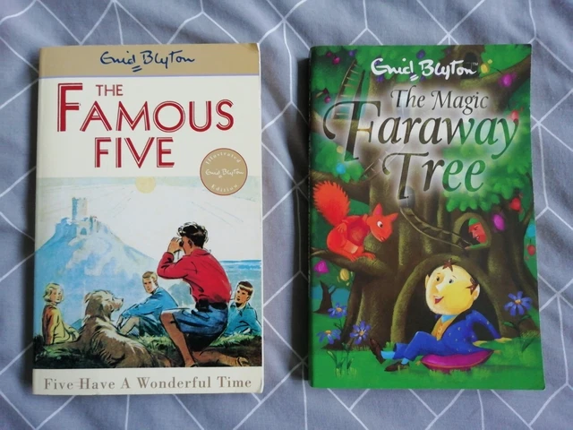 ENID BLYTON BOOK BUNDLE: Famous Five Have A Wonderful Time + Magic Faraway Tree