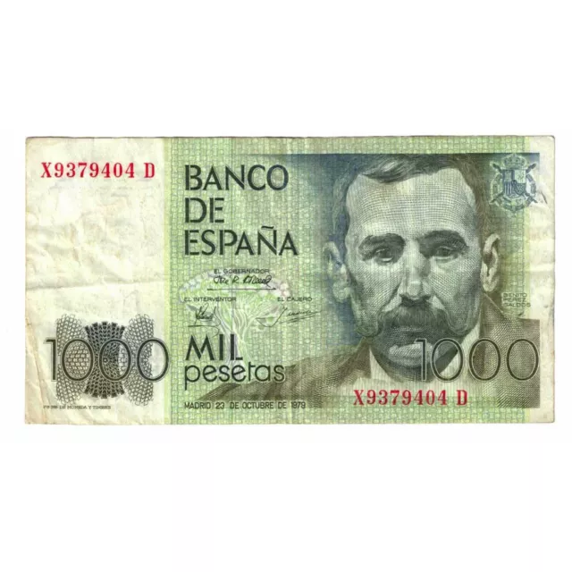 [#331897] Banknote, Spain, 1000 Pesetas, 1979, 1979-10-23, KM:158, EF