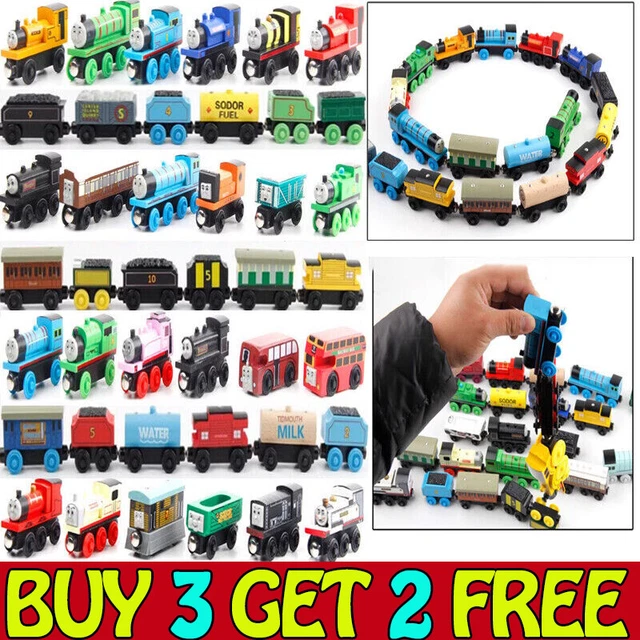 THE TANK ENGINE TakeNPlay Wooden Train Railway Car For