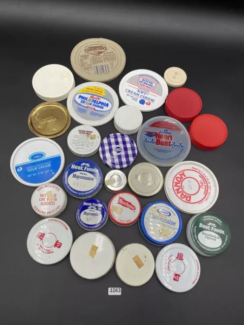 Vintage Bottle Caps -  Lot of  26 A Variety of Styles And Sizes